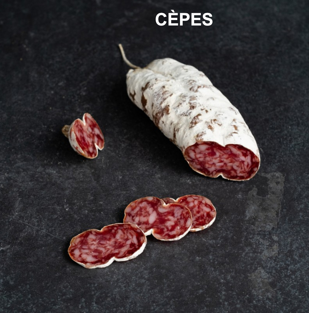 Saucisson  aux cèpes