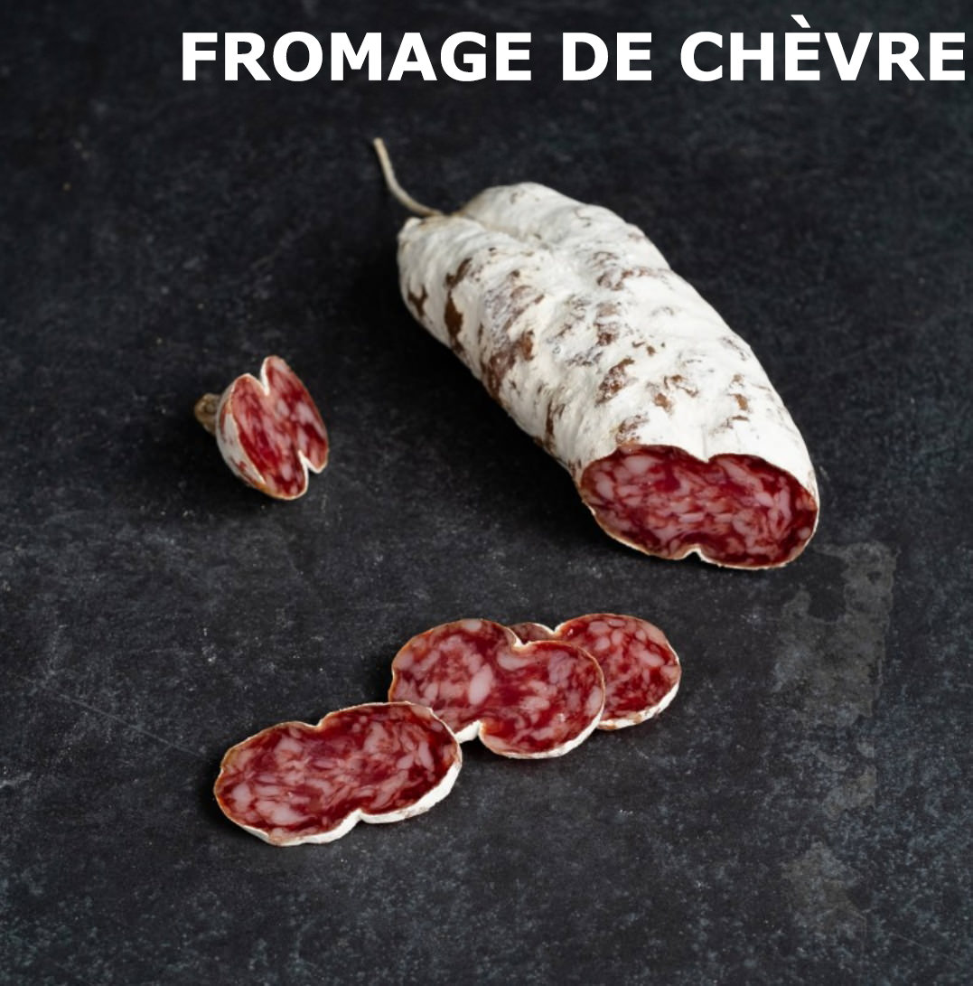 saucisson au fromage de chèvre